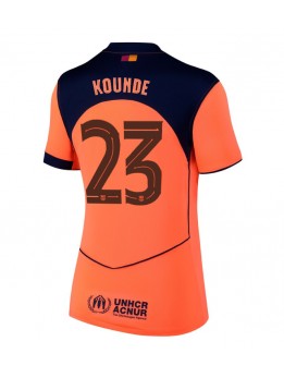 Billige Barcelona Jules Kounde #23 Tredjedrakt Dame 2025-26 Kortermet Billige Barcelona Jules Kounde #23 Tredjedrakt Dame 2025-26 Kortermet